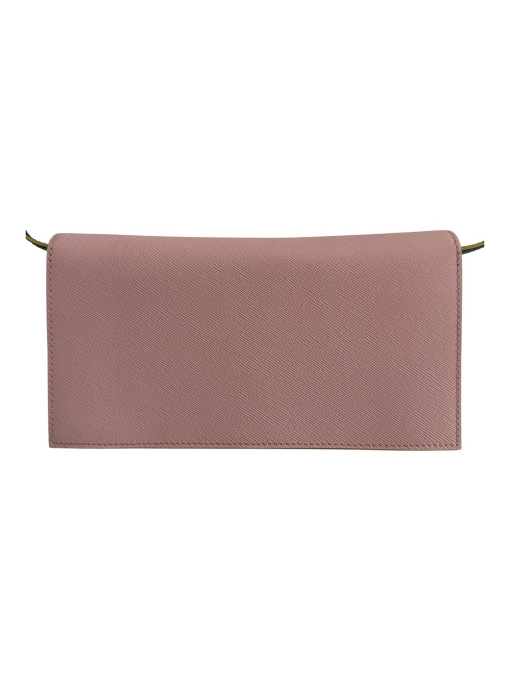 🌟 MARNI Colorblock Saffiano Leather Wallet-on-Chain (WOC) Shoulder Bag 🌟 - Picture 9 of 12